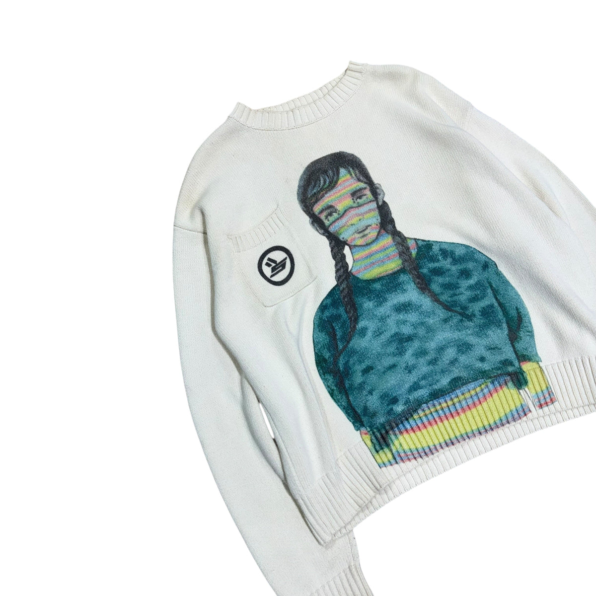 SICKO “BAD CASE OF STRIPES” KNIT SWEATER.