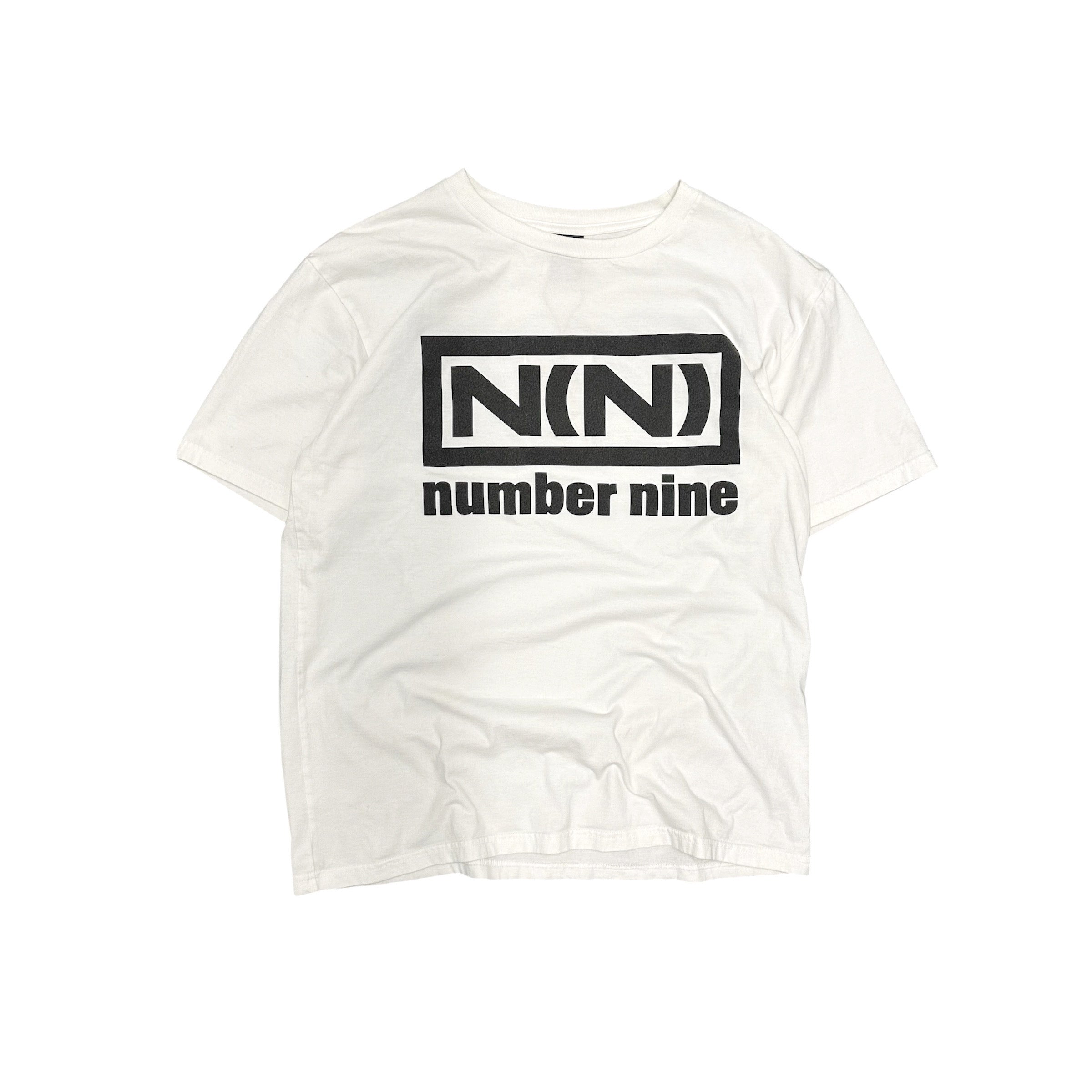 NUMBER (N)INE LOGO SHIRT.