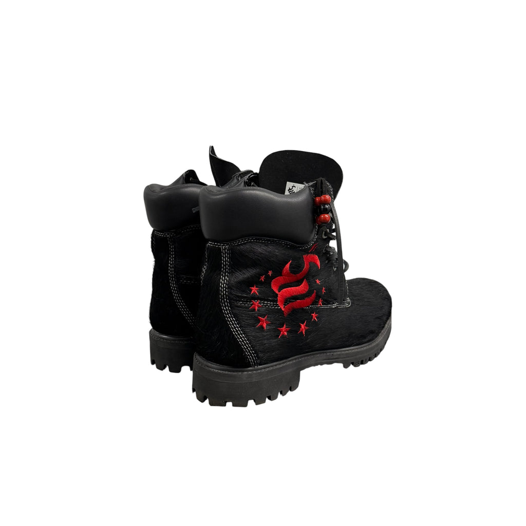 SICKÖWEAR OUTDOOR BLACK BOOTS.