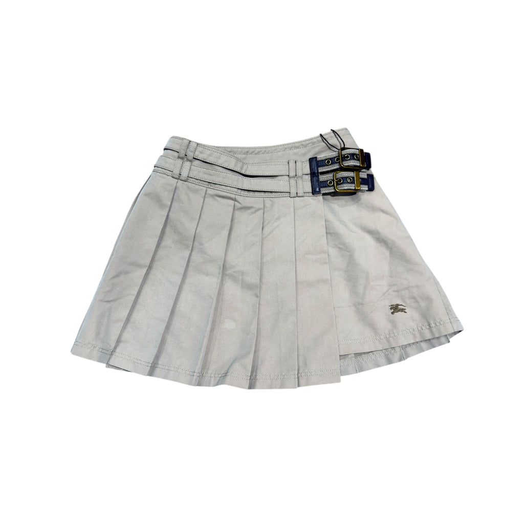 BURBERRY KHAKI SKIRT.