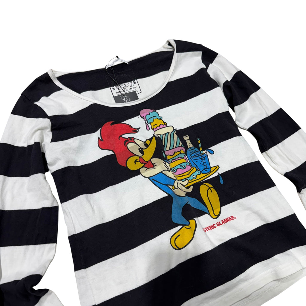 HYSTERIC GLAMOUR “WOODY WOODPECKER ICE CREAM” TEE.