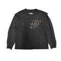 MM6 REVERSIBLE LOGO HYBRID SHIRT.