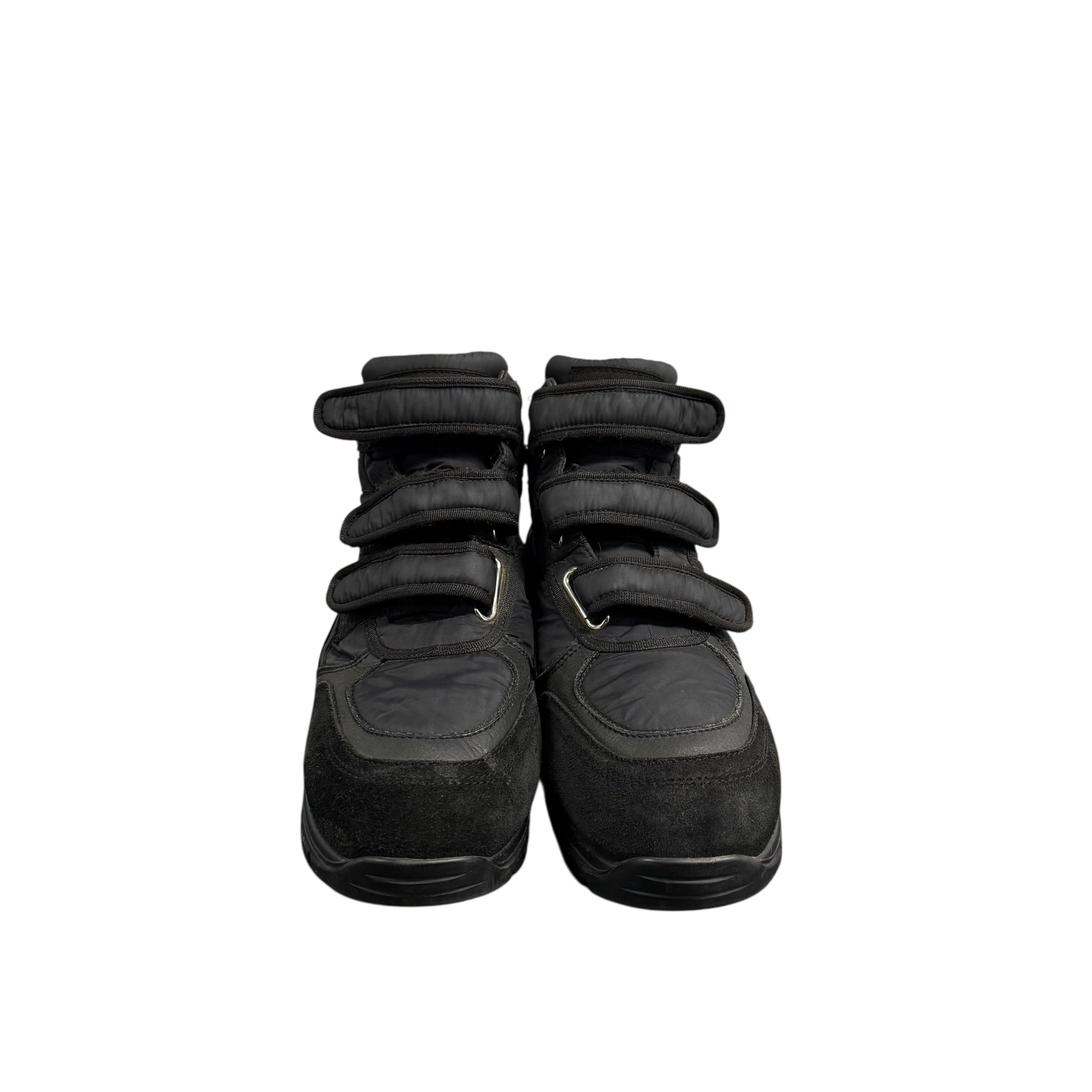 MM6 STRAP HIKING BOOTS.