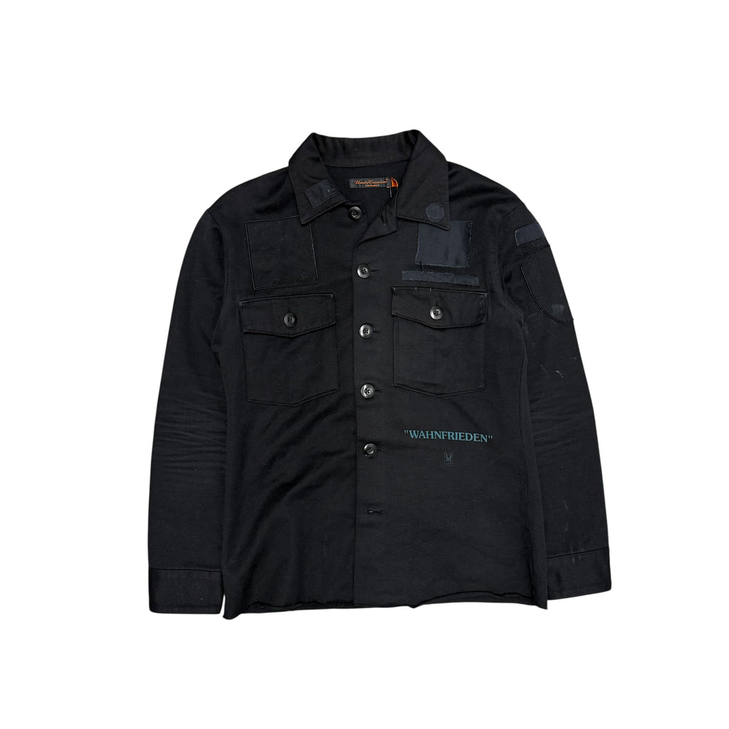 KLAUS SS06 “KLAUS” PATCHWORK BUTTON UP SHIRT.