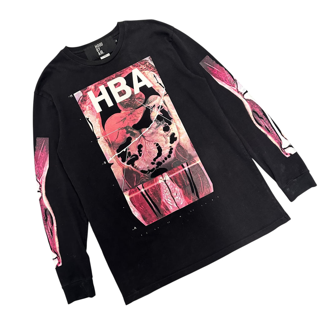 HOOD BY AIR FW14 ANATOMY LONGSLEEVE.