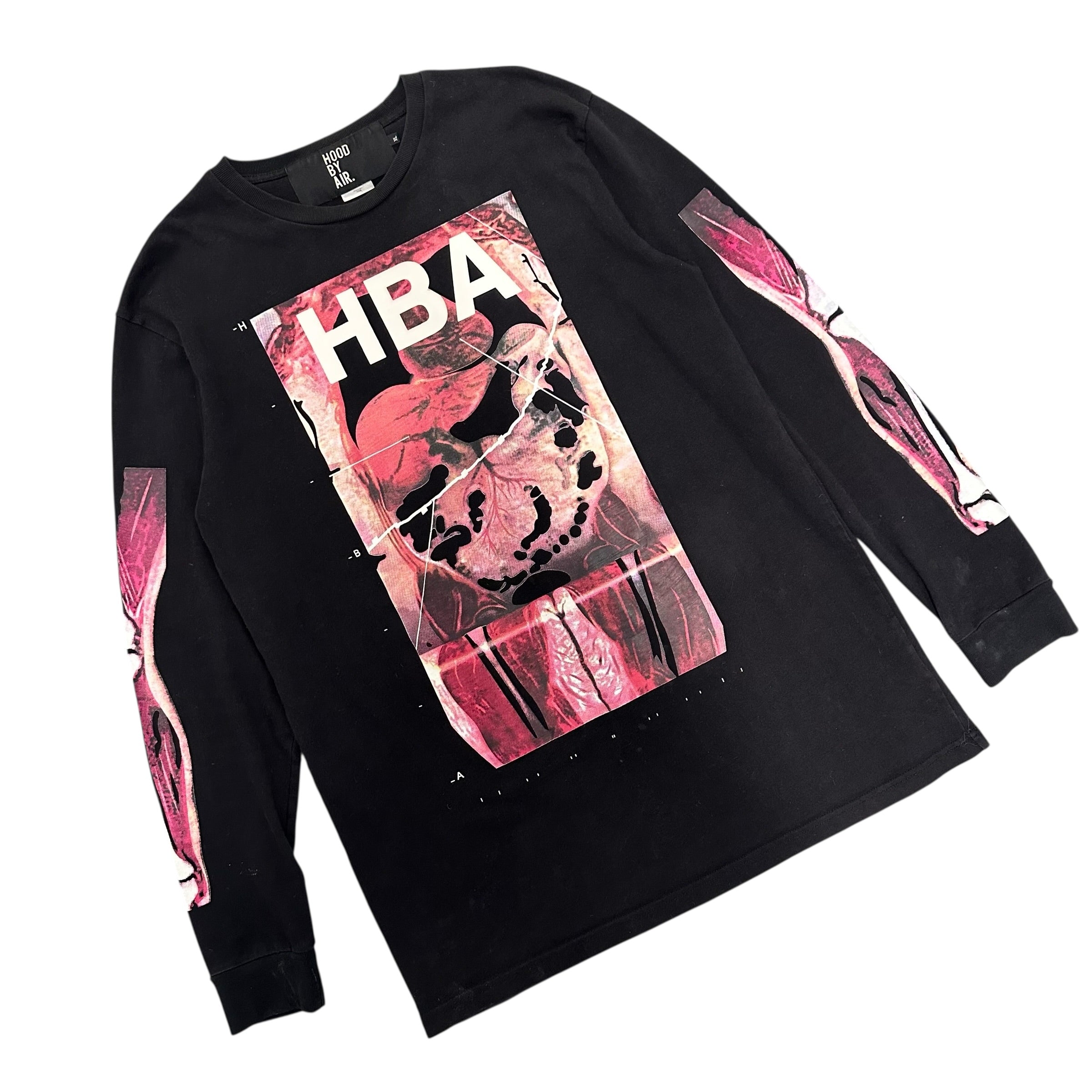 HOOD BY AIR FW14 ANATOMY LONGSLEEVE.