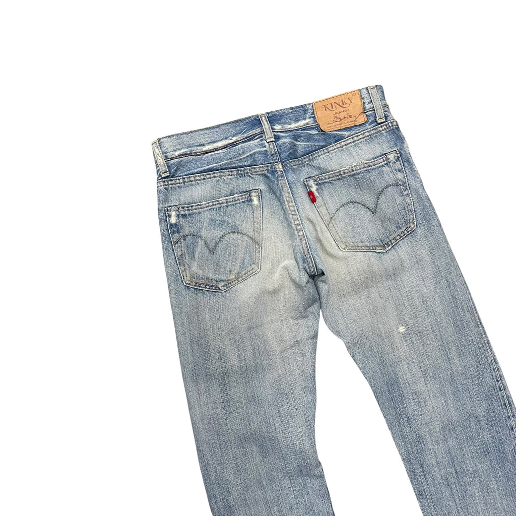 HYSTERIC GLAMOUR CRASH DENIMS.