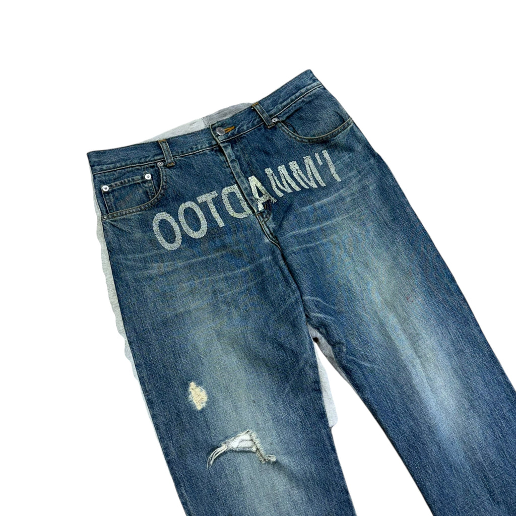 UNDERCOVER “IMMADTOO” HYBRID DENIM