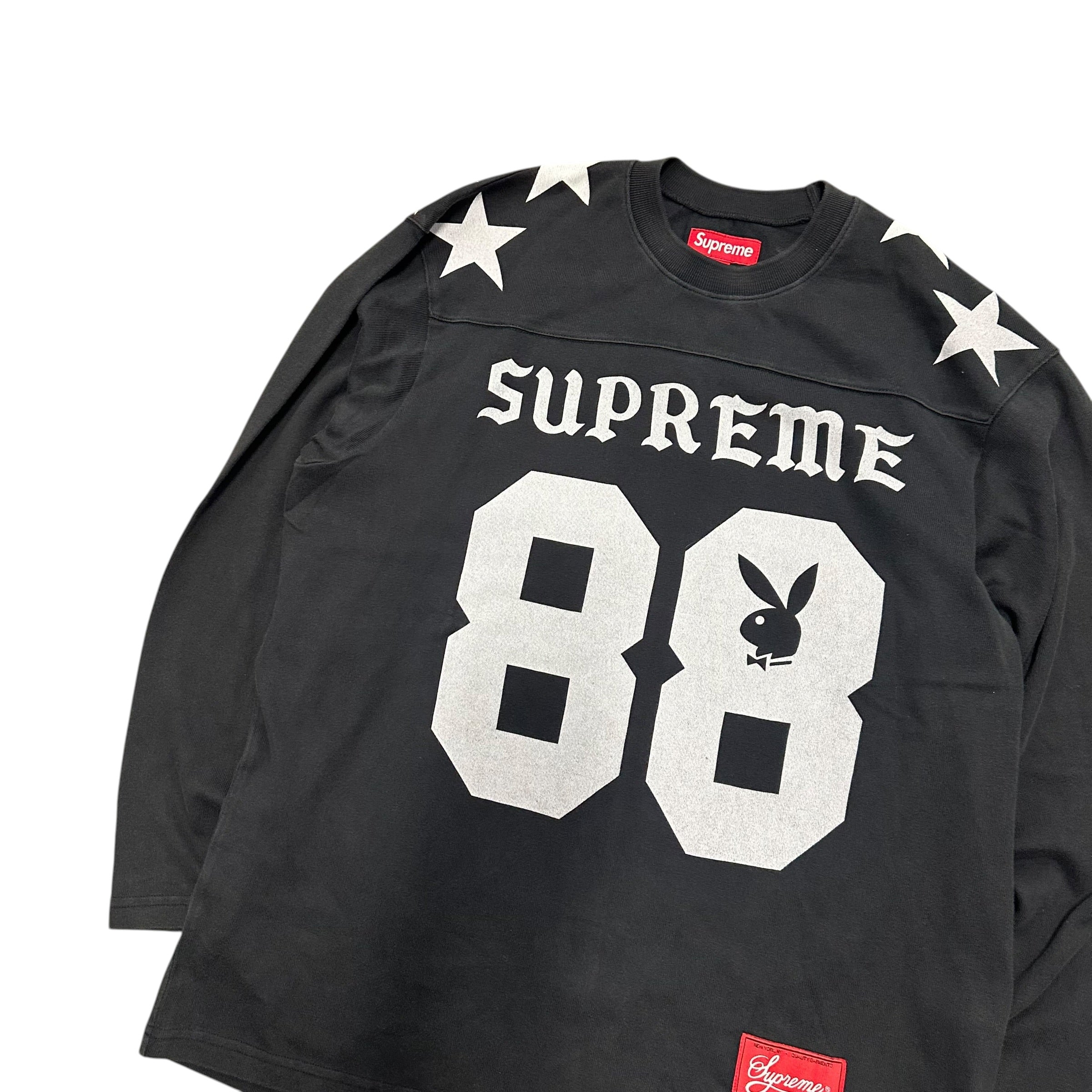 SUPREME PLAYBOY LONGSLEEVE SHIRT.