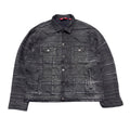 SUPREME LAYERED DENIM TRUCKER JACKET.