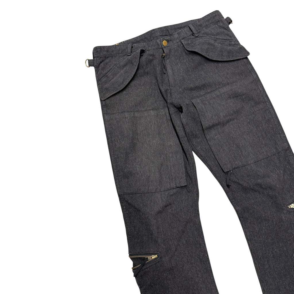 BEAUTY:BEAST CARGO ZIPPER PANTS.