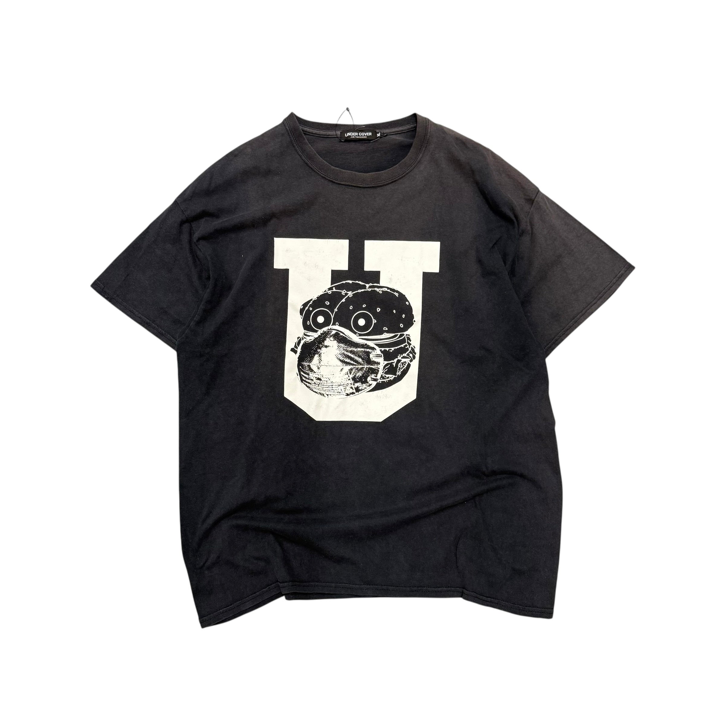 HAMBURGER MASK FACE LOGO SHIRT.