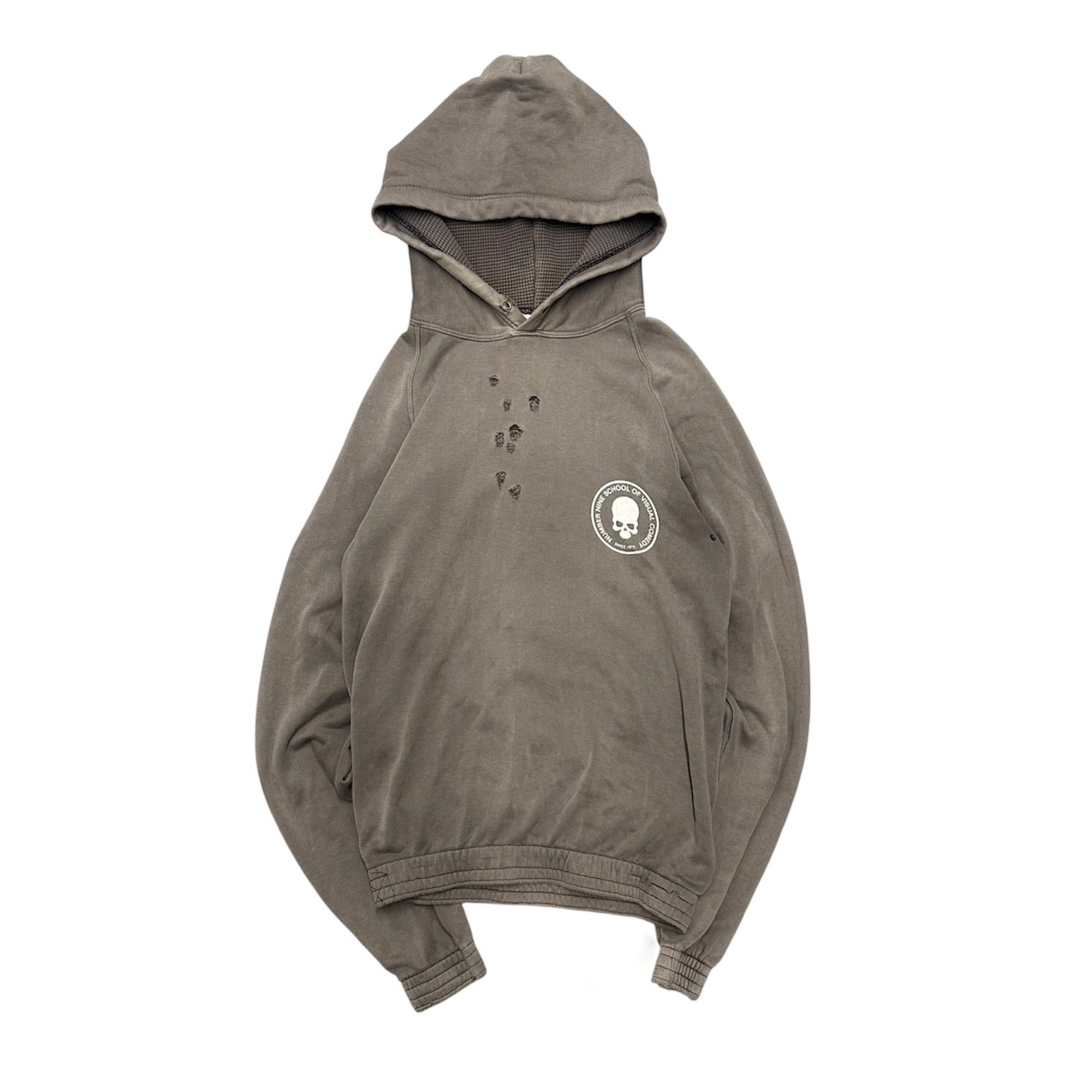 NUMBER (N)INE SCHOOL OF VISUAL COMEDY HOODIE