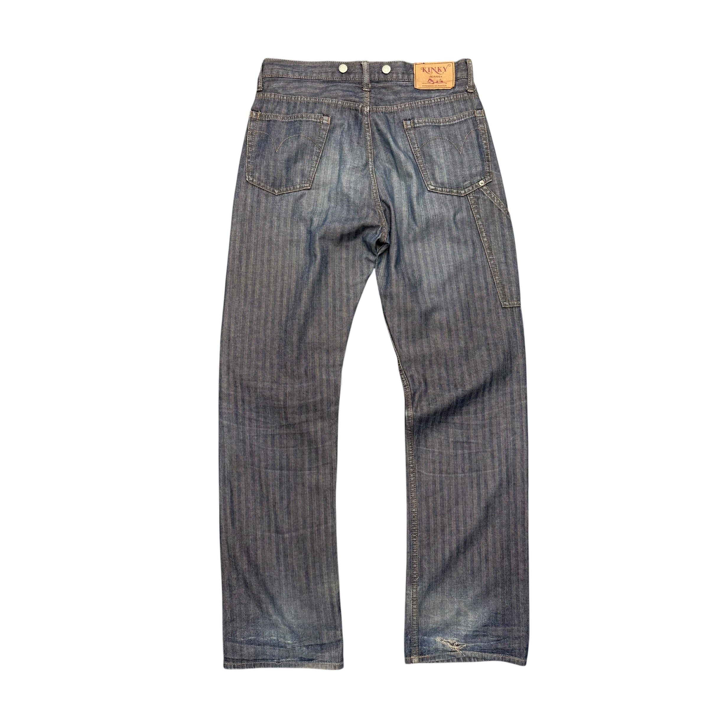 HYSTERIC GLAMOUR HICKORY DENIM.