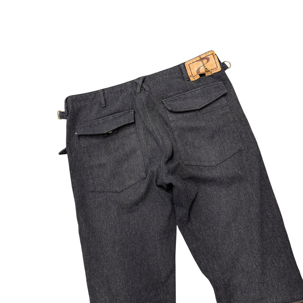 BEAUTY:BEAST CARGO ZIPPER PANTS.