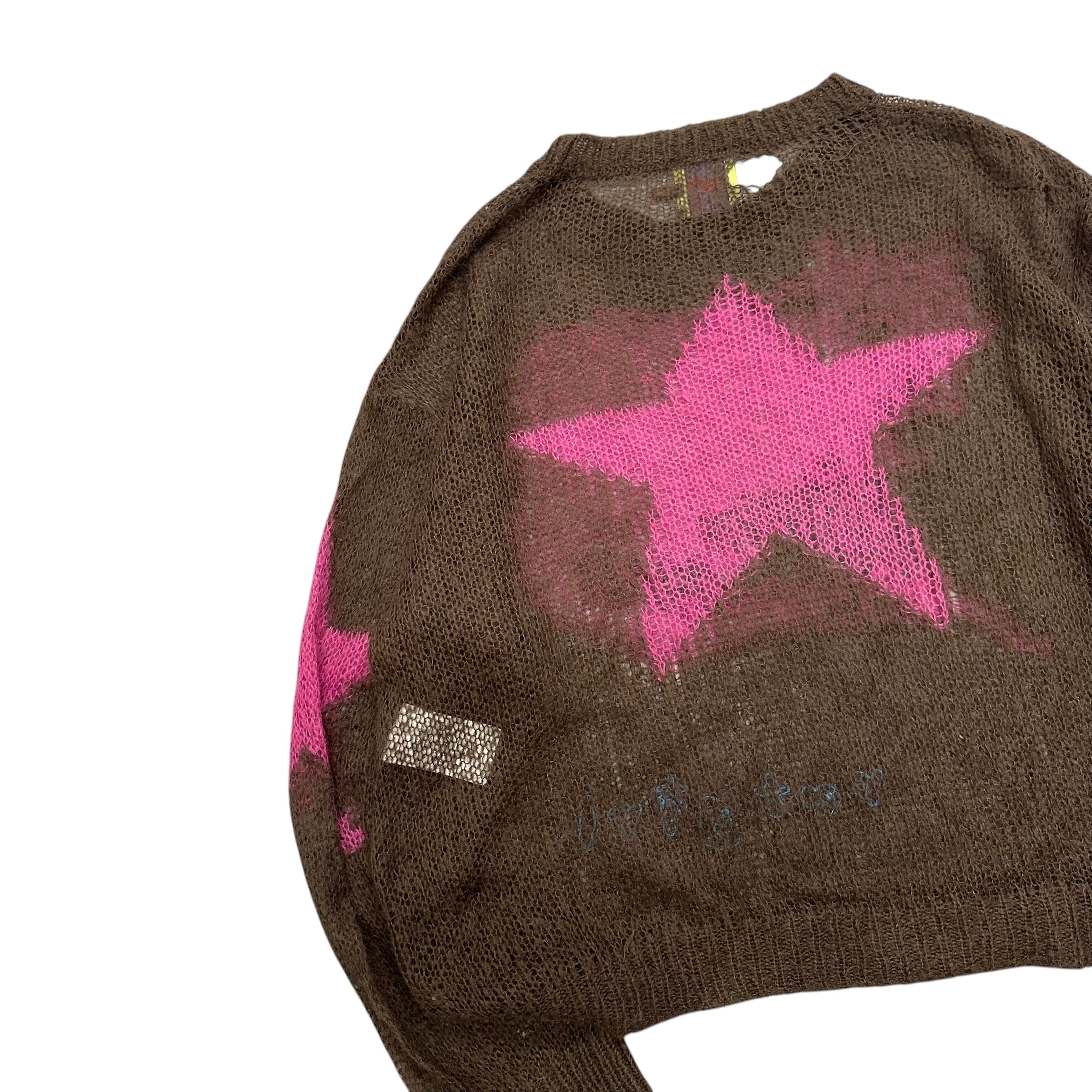 RAT GIRL LOGO KNITTED SWEATER.