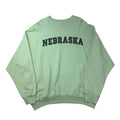 RAF SIMONS REDUX NEBRASKA MINT GREEN SWEATER.