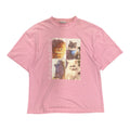 BALENCIAGA I LOVE CATS PINK SHIRT.