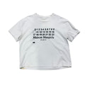 MAISON MARGIELA PIXELATED LOGO TEE.