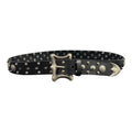 THUG CLUB HEAVY STUDDED BELT.