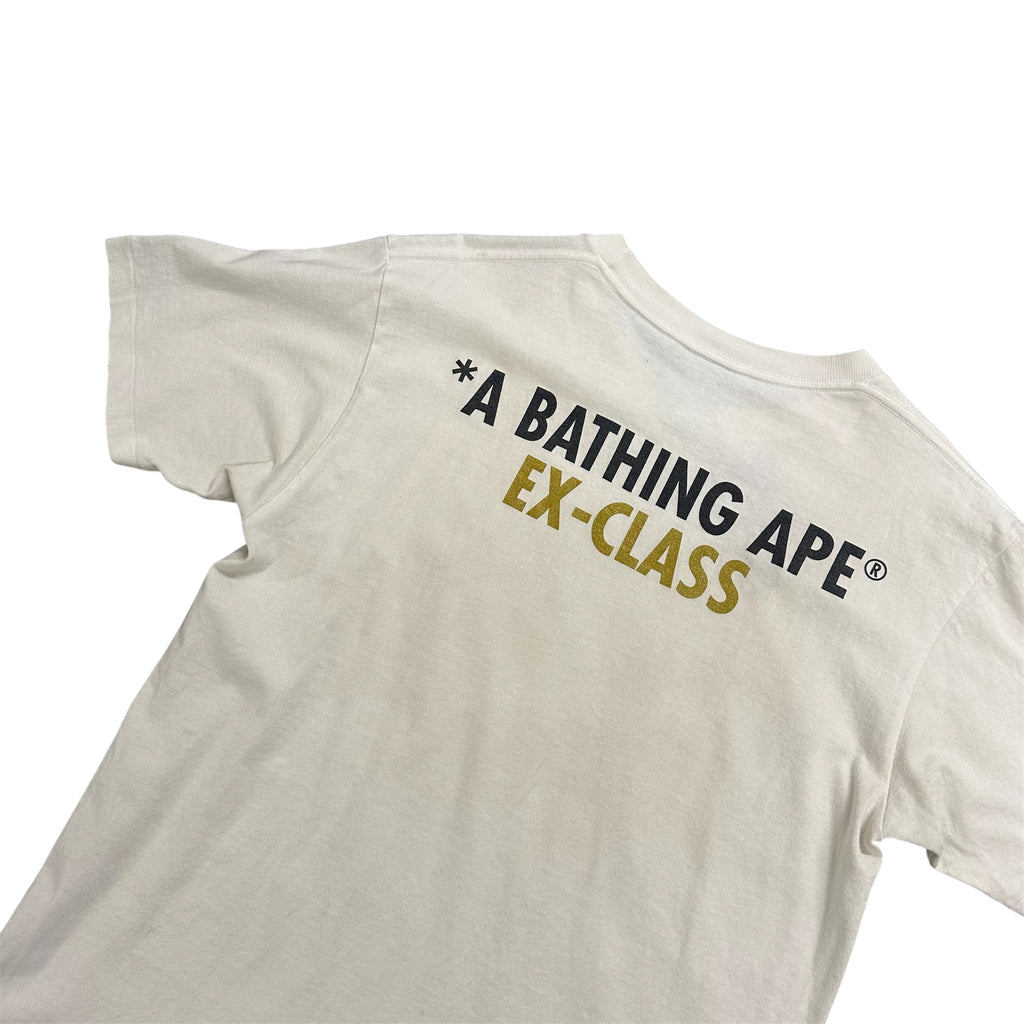 VINTAGE GOLD BAPE CREDIT CARD SHIRT.