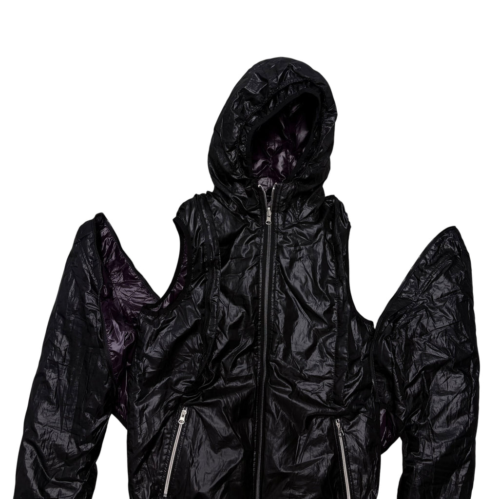 PPFM REVERSIBLE PUFFER JACKET.