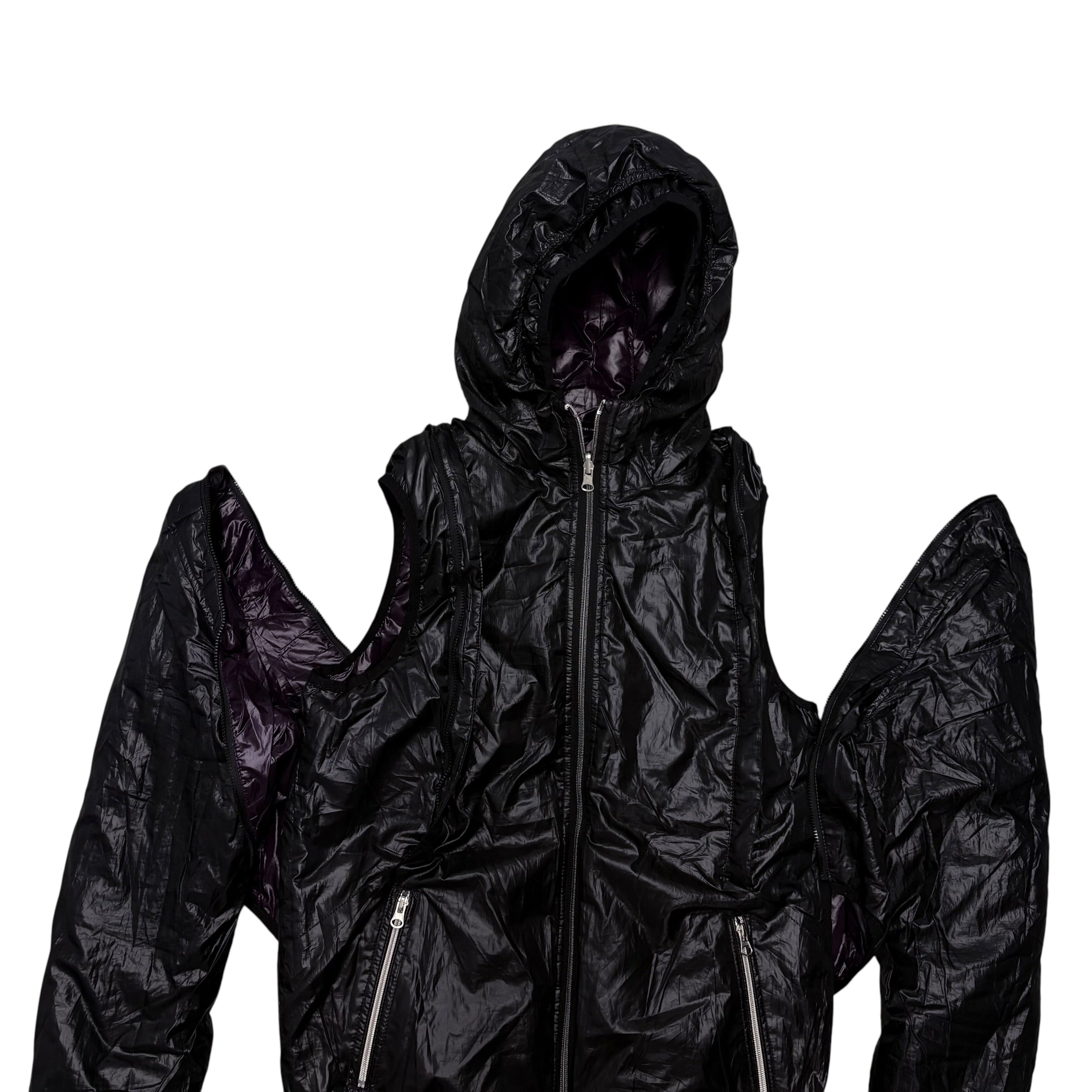 PPFM REVERSIBLE PUFFER JACKET.
