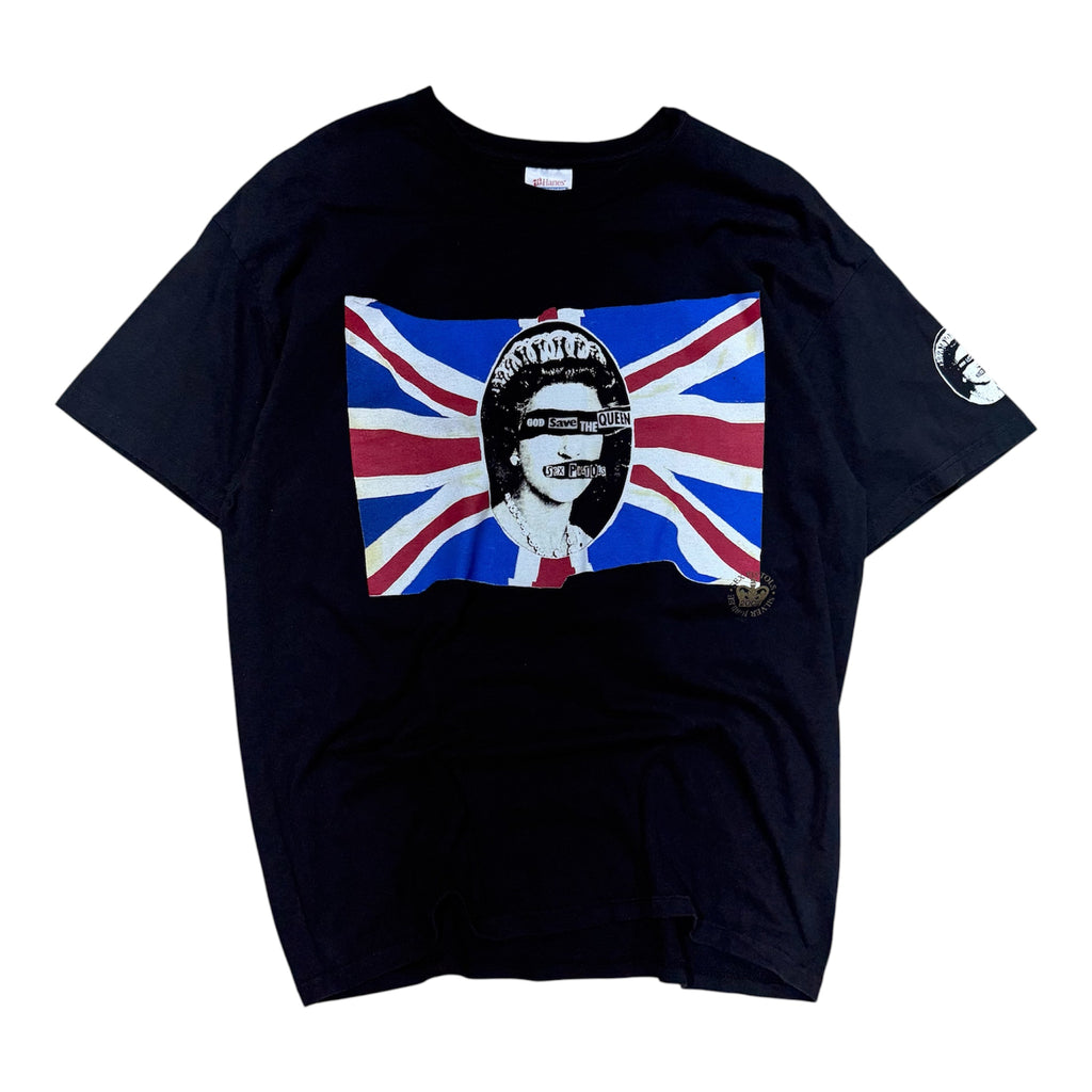 VINTAGE 2002 SEX PISTOLS UNION LOGO TEE.
