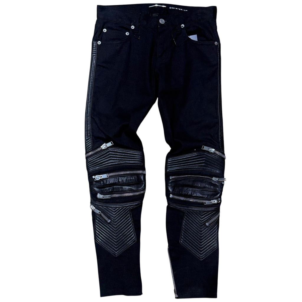 SLP 2016 HEDI BIKER LEATHER PANTS.
