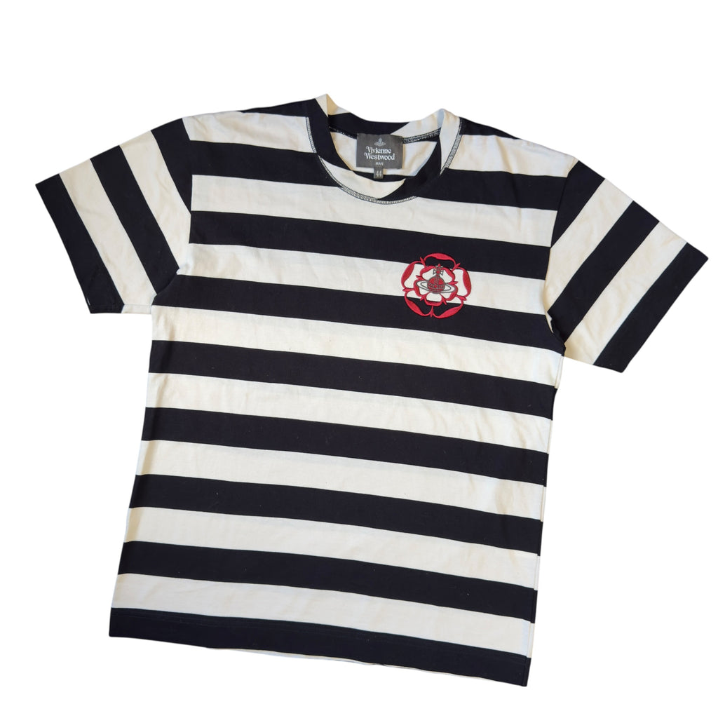 VIVIENNE WESTWOOD MAN STRIPPED TEE.