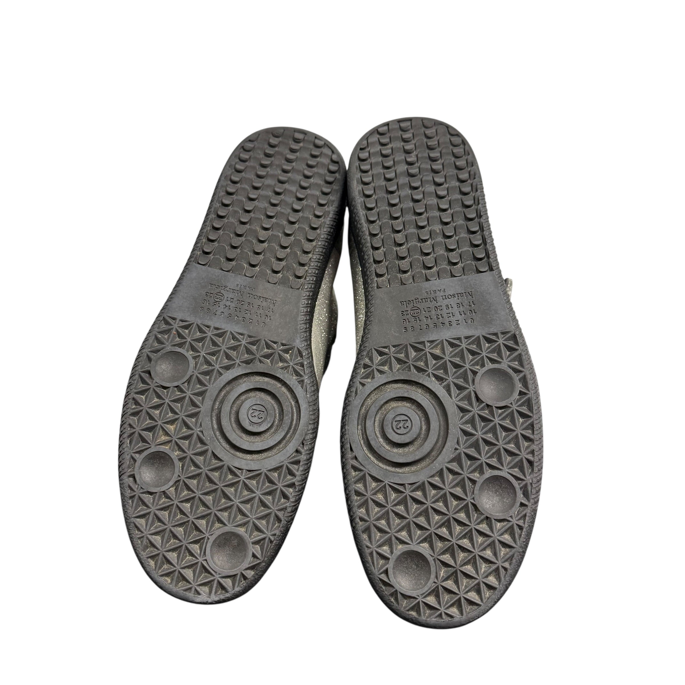 MAISON MARGIELA GLITTER FUTURE SNEAKERS.