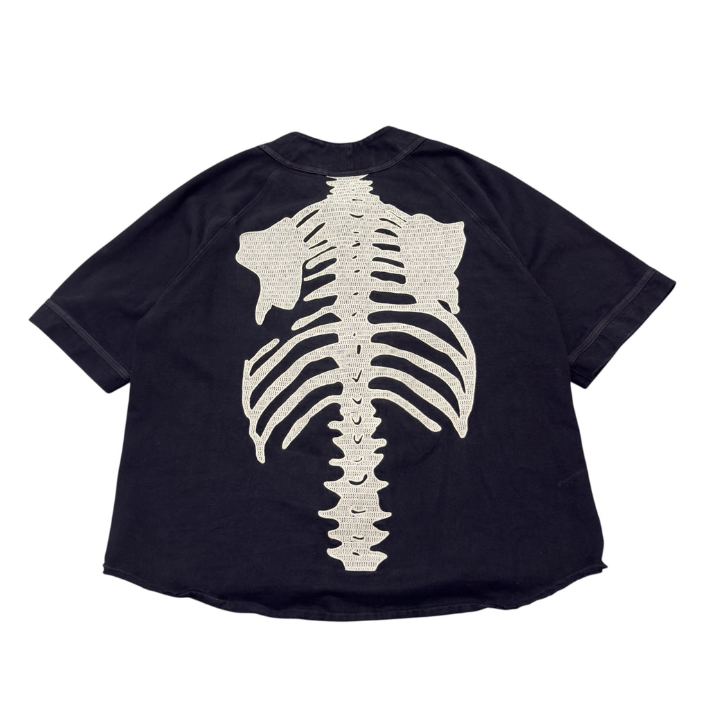 KAPITAL KOUNTRY SKELETON SHORT SLEEVE BUTTONUP.