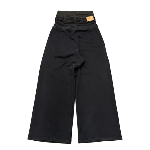 BALENCIAGA TRIPLE WAISTED SWEATPANTS.