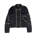 MARC JACOBS MULTI-ZIP BONDAGE ZIP UP.