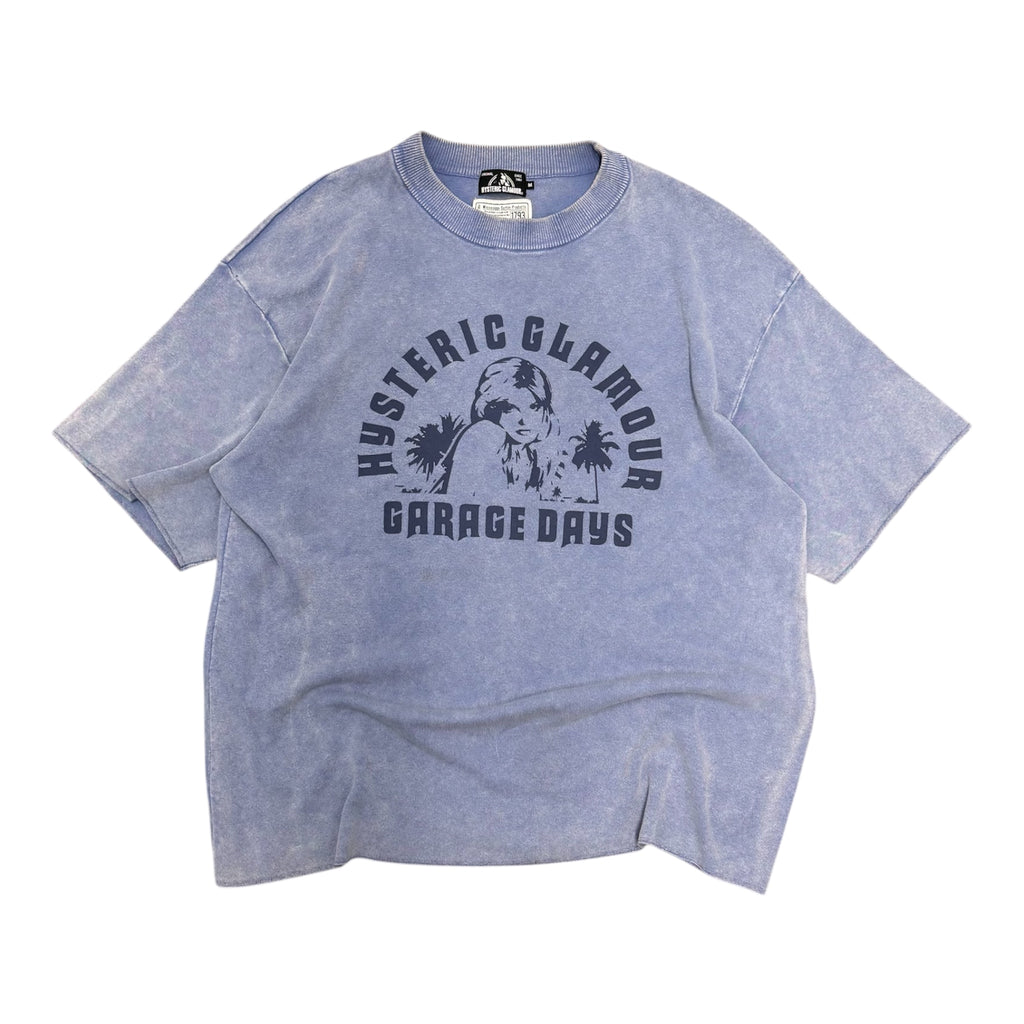 HYSTERIC GLAMOUR "GARAGE DAYS" SWEATER SHIRT.