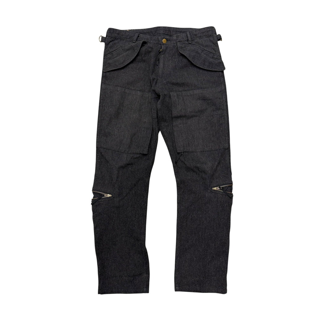BEAUTY:BEAST CARGO ZIPPER PANTS.