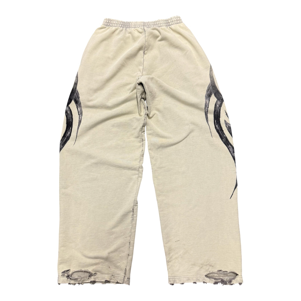 BALENCIAGA FALL/WINTER 2024 TRIBAL SWEATPANTS.
