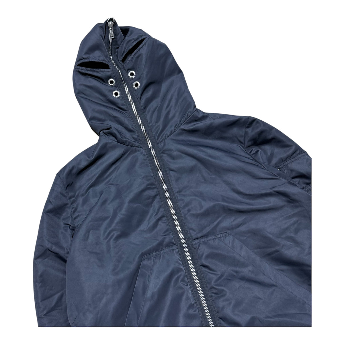 RICK OWENS GIMP FLIGHT BOMBER JACKET.