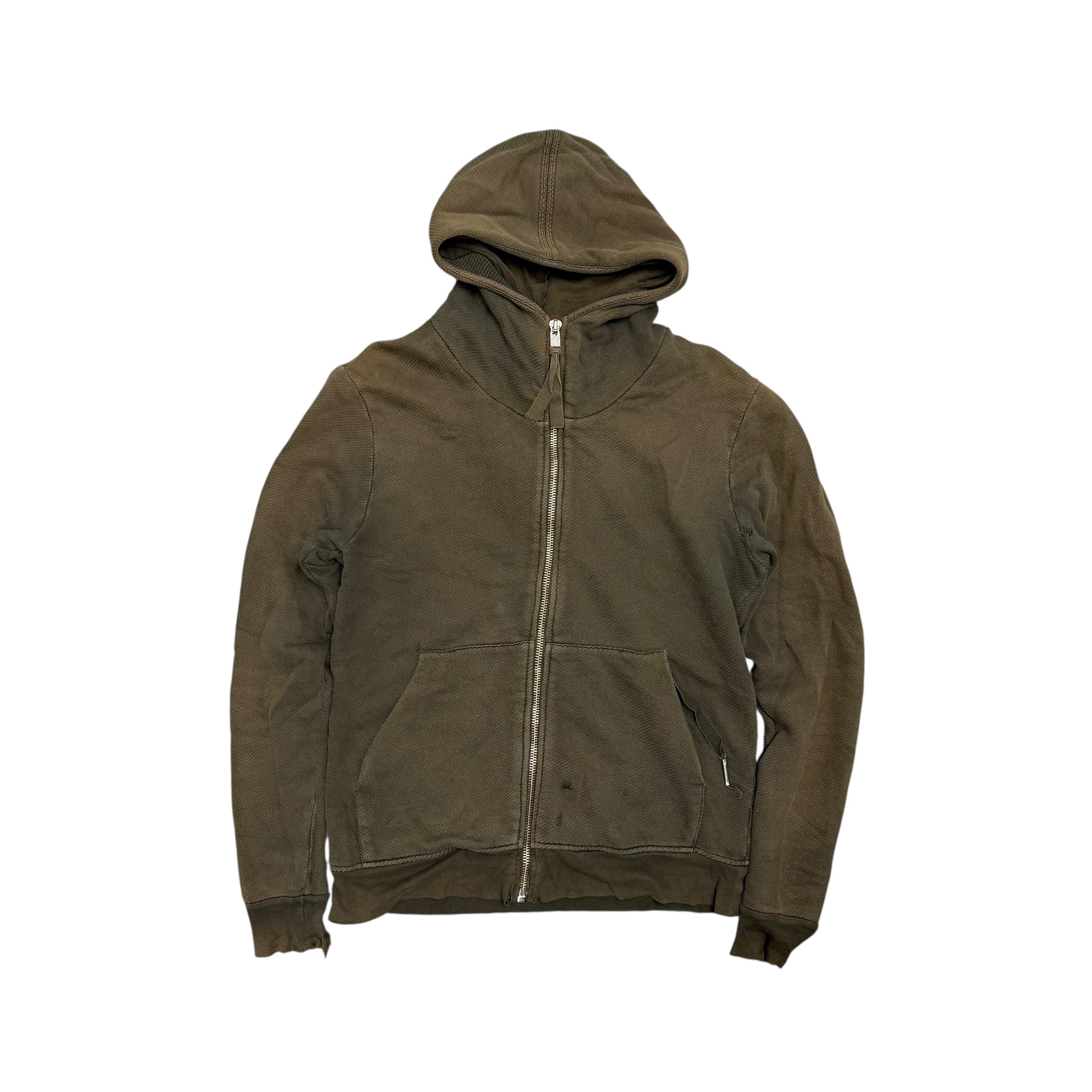 SILENT BY DAMIR DOMA GREEN FOREST ZIP UP.