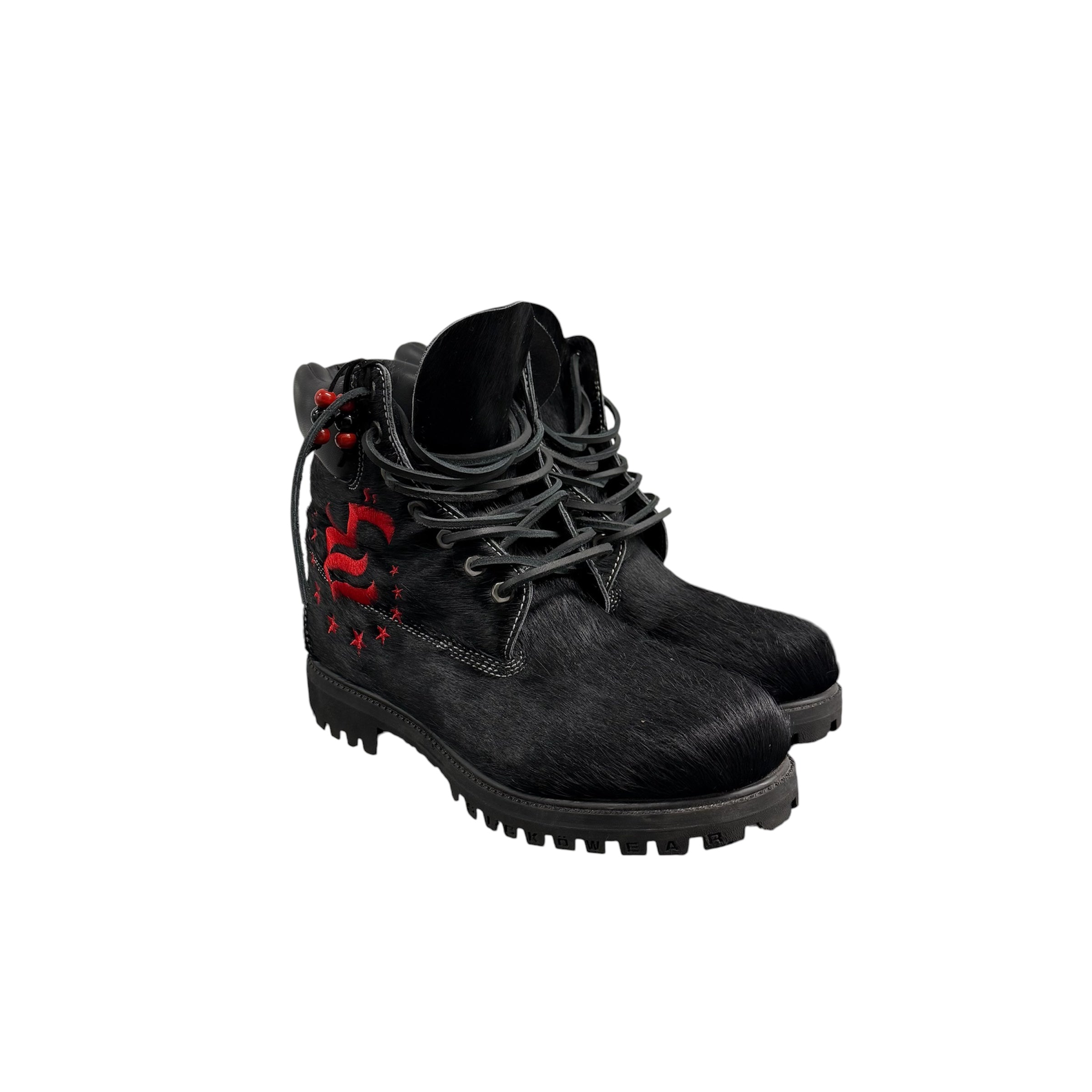 SICKÖWEAR OUTDOOR BLACK BOOTS.