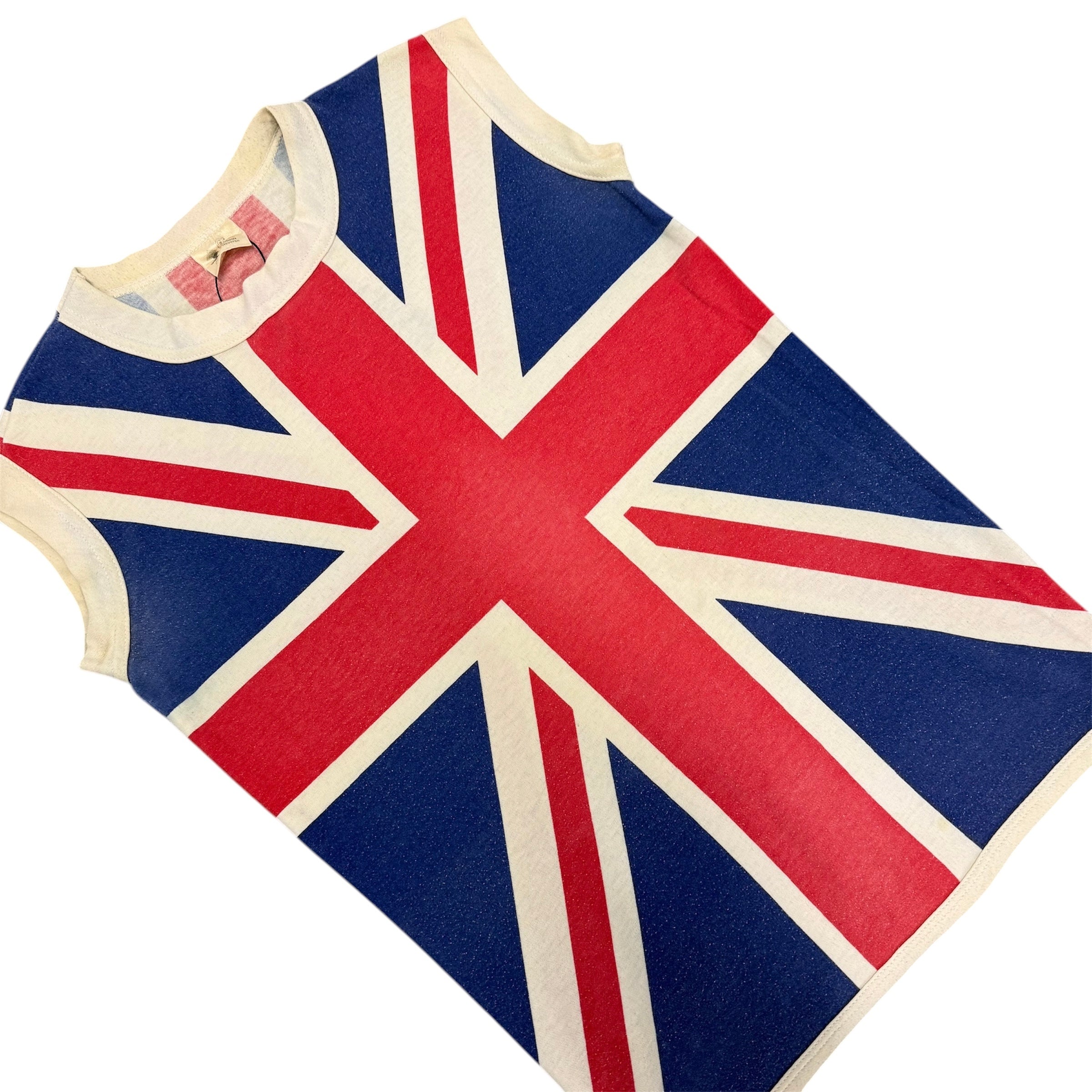 1980’S UNION JACK TANK TOP.