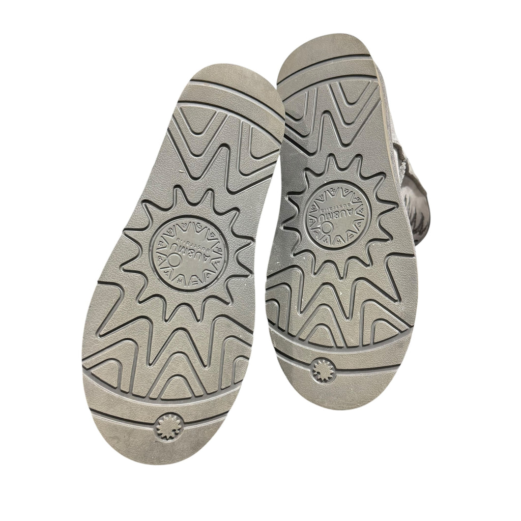 SAMPLE BAZO 1199 GRAY WESTERN COWBOY BOOTS.