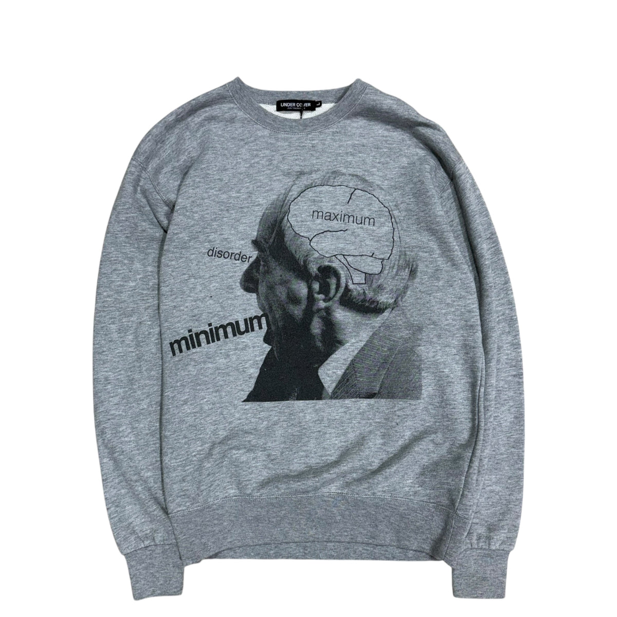UNDERCOVER “MAXIMUM BRAIN” SWEATER.