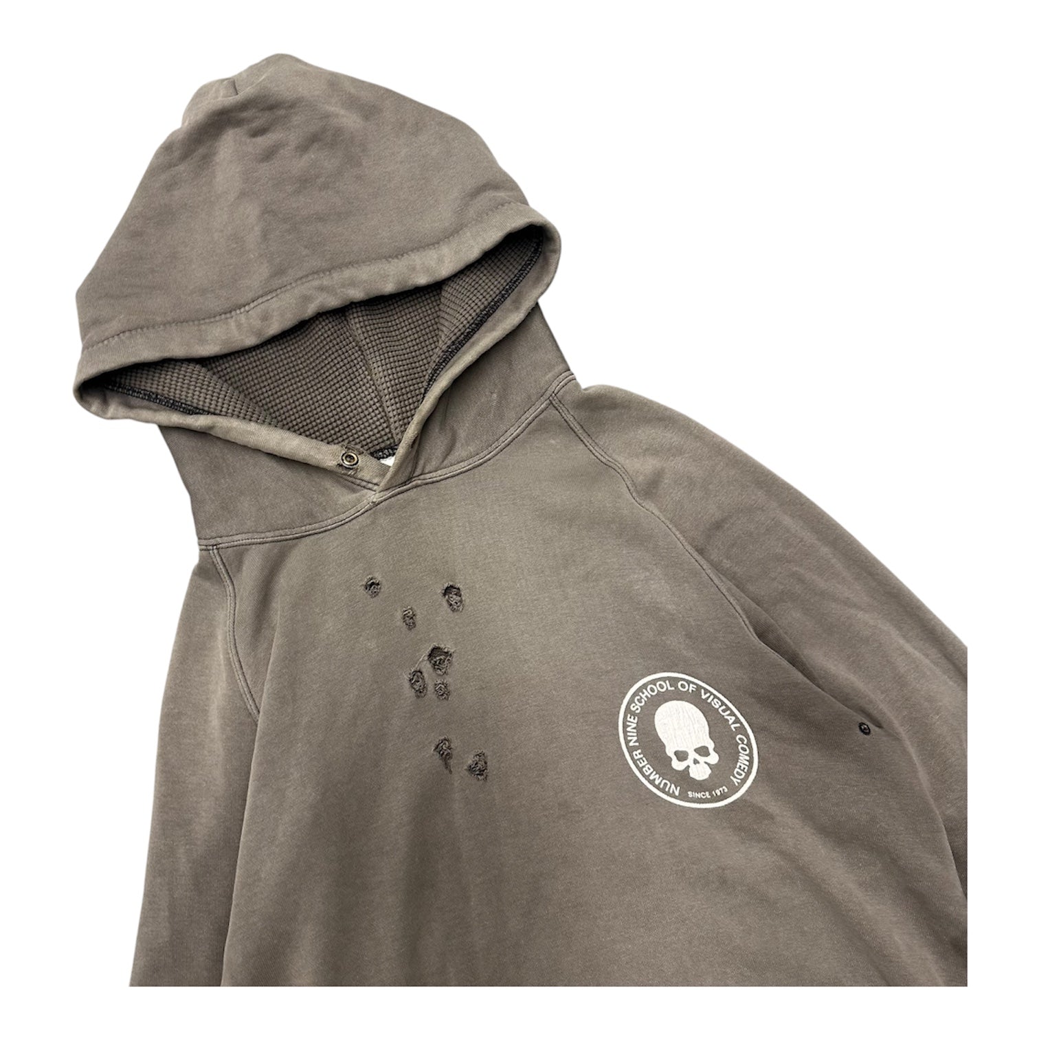 NUMBER (N)INE SCHOOL OF VISUAL COMEDY HOODIE