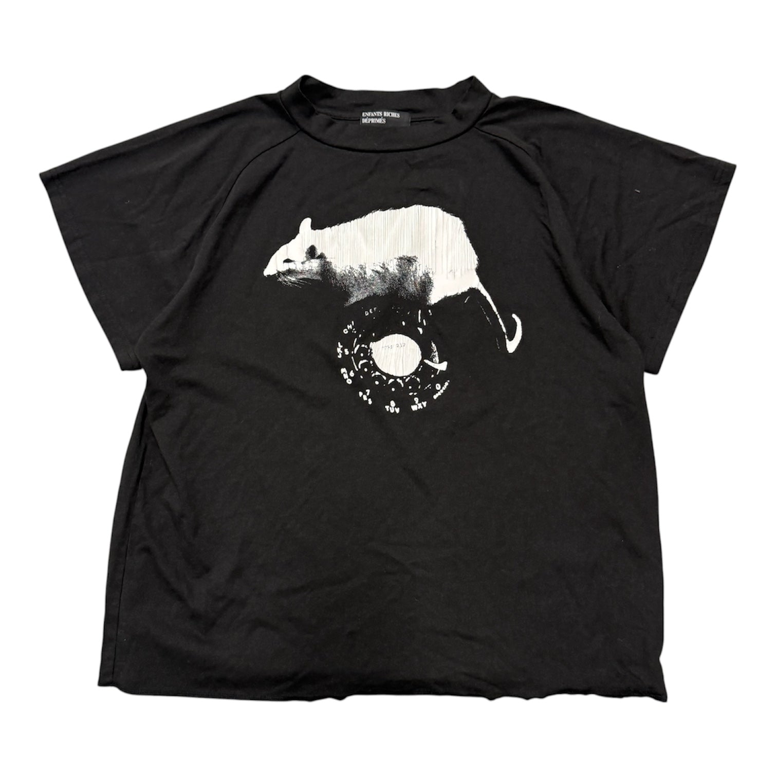 ENFANTS RICHES DEPRIMES RAT OPERATOR RAGLAN SHIRT.
