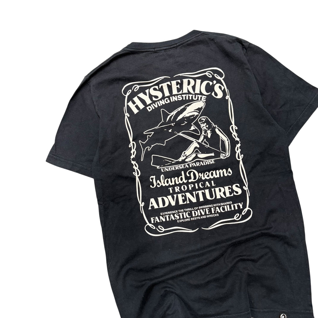 HYSTERIC GLAMOUR DIVING INSTITUTE TEE.