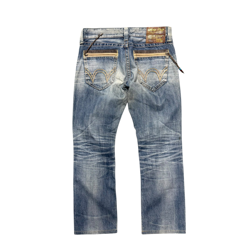 EDWIN ZIPPER DENIM.