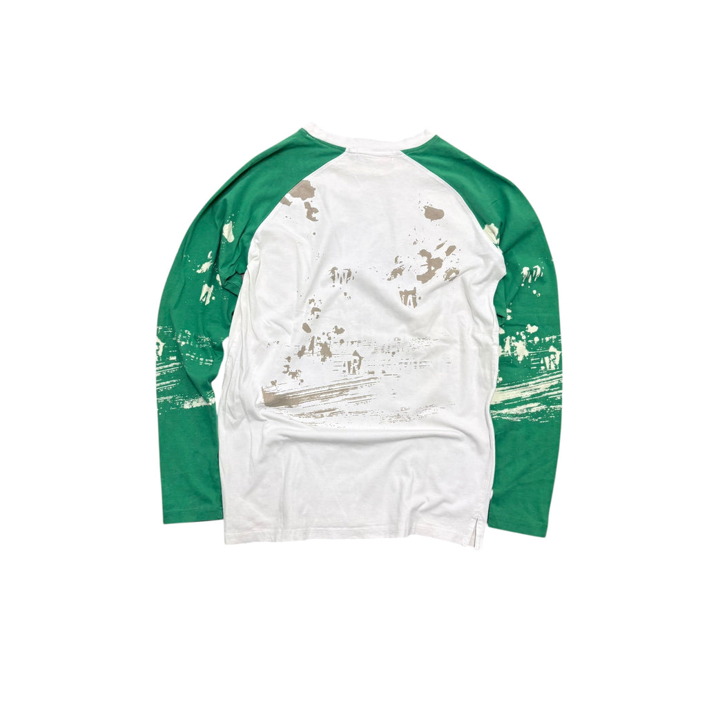 DAL FELLOW GREEN SKULL LONGSLEEVE SHIRT.