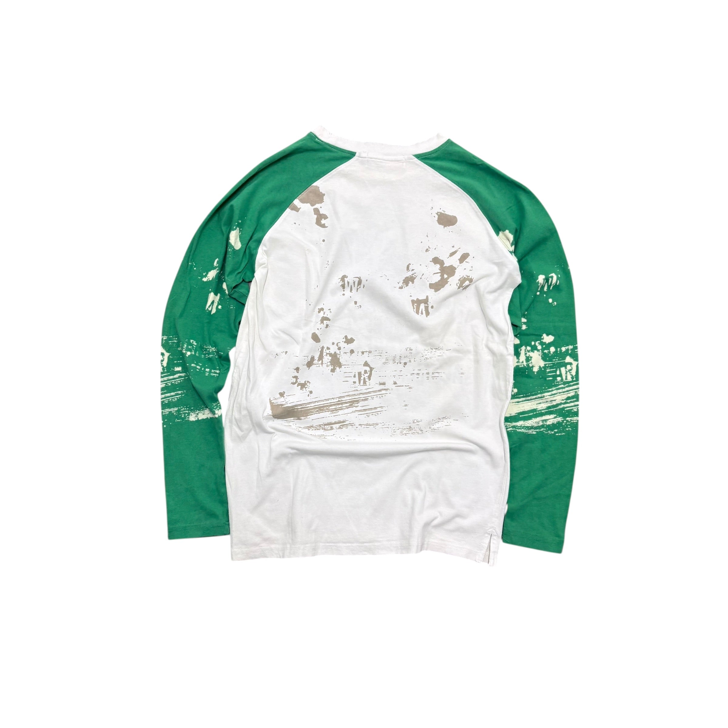 DAL FELLOW GREEN SKULL LONGSLEEVE SHIRT.