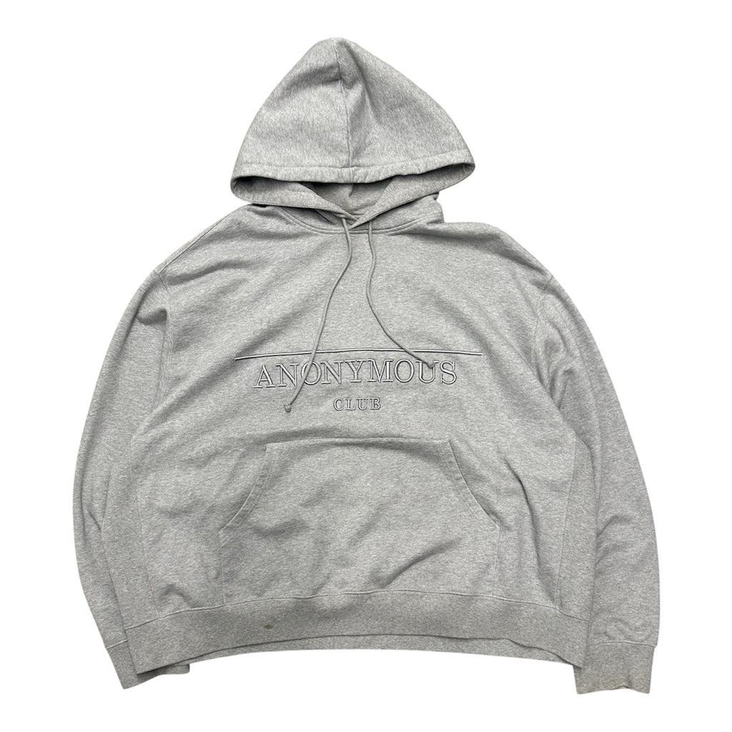ANONYMOUS CLUB SHAYNE OLIVER GRAY HOODIE.